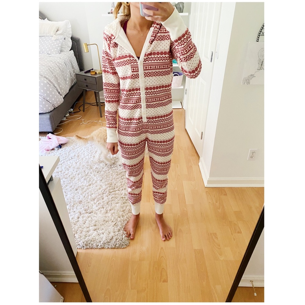 Sherpa onesie